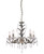 Michelle 5 Light Antique Brass Traditional Candle Chandelier 