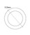 Novara 3CCT Dimmable with Magnetic Changeable Faceplate Recessed Downlight - Dimensions