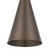 Forli Narrow Cone Bronze Pendant Light-5