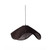 Adaya Wave Brown Rattan Pendant Light