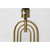 Fleur Black Gold Modern Table Lamp