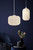 Milford 30 Drum Opal White Glass Pendant Light