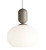 Notti Grey Opal Glass Pendant Light