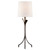 Fliana Aged Iron with Linen Shade Table Lamp