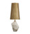 Halcyon Quartz with Brass Shade Accent Table Lamp