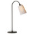 Mia Aged Iron with Natural Paper Shade Table Lamp