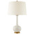 Coy Medium Ivory with Natural Percale Shade Table Lamp Coy Medium Ivory with Natural Percale Shade Table Lamp
