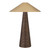 Miramar Crystal Bronze with Antique Brass Shade Table Lamp