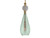 Smykke Drop Forest Green Glass with Crystal Ball Pendant Light