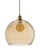 Rowan Dome Golden Smoke Glass Pendant Light