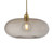 Horizon Chestnut Brown Glass Pendant Light - Large