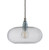 Horizon Clear Glass with Silver Pendant Light - Lights Off
