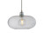 Horizon Clear Glass with Silver Pendant Light - Medium