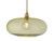 Horizon Olive Glass Pendant Light - Large