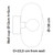 Horizon Chameleon Glass with Silver Ceiling/Wall Light - Large (36cm)