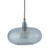 Horizon Topaz Blue Glass Pendant Light - Lights Off