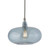 Horizon Topaz Blue Glass Pendant Light - Small