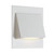 Brix White LED Step Wall Light