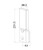 Surface Mounted White LED Security Lights with Sensors - Dimensions