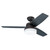 Galileo 48" Alpha Bronze with Burnt Walnut/Roasted Walnut Switch Blades Ceiling Fan