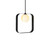 ABC Square Black Pendant Light