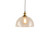 Ada Dome Clear Glass Pendant Light