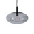 Global Oval Smoke Grey Glass Pendant Light - Large