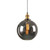 Isla Round Smoke Grey Glass Pendant Light