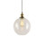 Isla Round Clear Glass Pendant Light