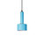 Rose Cylindrical Blue Small Pendant Light 