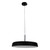 Mandy Disc Black CCT LED Contemporary Pendant Light