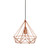 Mateo Angular Antique Copper Industrial Pendant Light