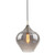 Howell Bulb Brass Smoke Glass Pendant Light