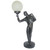Dancer Black Art Deco Table Lamp