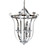 Conway 3 Light Chrome French Provincial Pendant Light