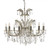 Danelle 12 Light Chrome Italian Crystal Chandelier