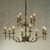 Stanford 12 Light Candle Brass Chandelier-1