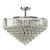 Rosalie Bubble Crystal Close To Ceiling Light