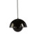 Penelope Black Flowerpot Pendant Light