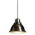Robert Cone Antique Silver Metal Pendant Light