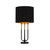 Neeve Black Antique Gold Art Deco Industrial Table Lamp