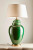 Golborne Emerald Green Urn Table Lamp-2