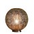 Mirz Round Brass Perforated Morrocan Table Lamp