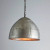 Mustang Dome Zinc Iron Riveted Industrial Pendant Light
