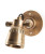 Seattle Short Arm Brass Wall Lamp