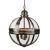 Saxon Shiny Nickel Pendant Lamp