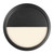 Ava Round Black LED Wall and Ceiling Light-1