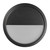 Ava Round Black LED Wall and Ceiling Light-7