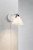 Strap White Nordic Glass Wall Light-2