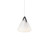 Strap White Glass Cone Pendant Light-3
